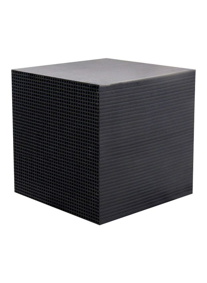 Loquat Water Purifier Aquarium Filter Cleaning Cube Black 10x10x10cm - Image 1