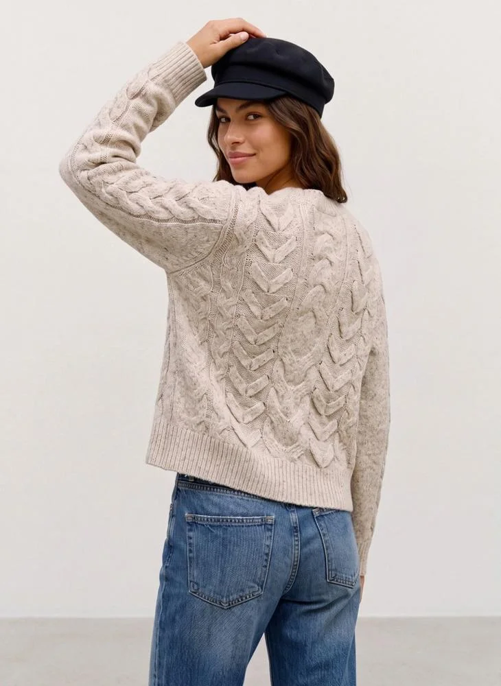 Vero Moda Long-Sleeve V-Neck Pullover