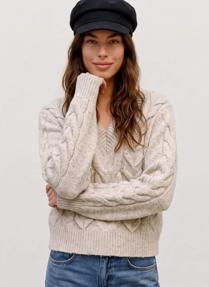 Vero Moda Long-Sleeve V-Neck Pullover