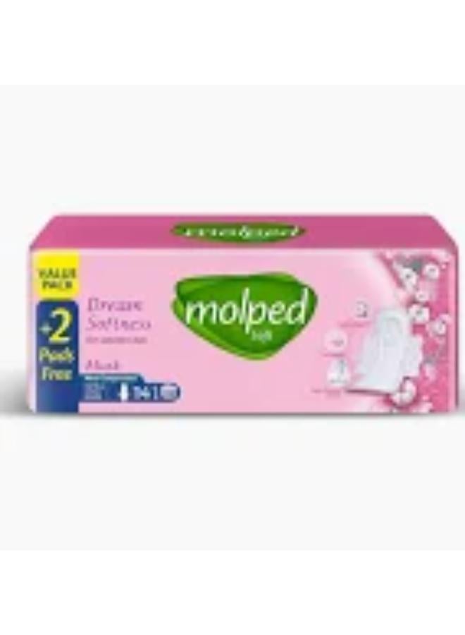 مولبيد Molped Extra long pad, 14 pads