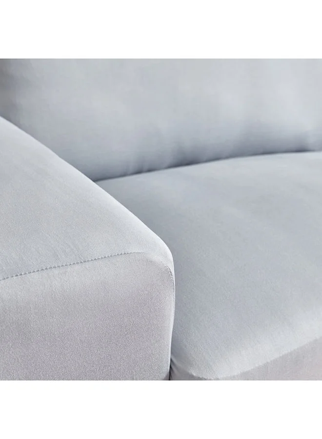 Home Box Squab Solid 1-Seater Sofa Cover 90 x 100 cm