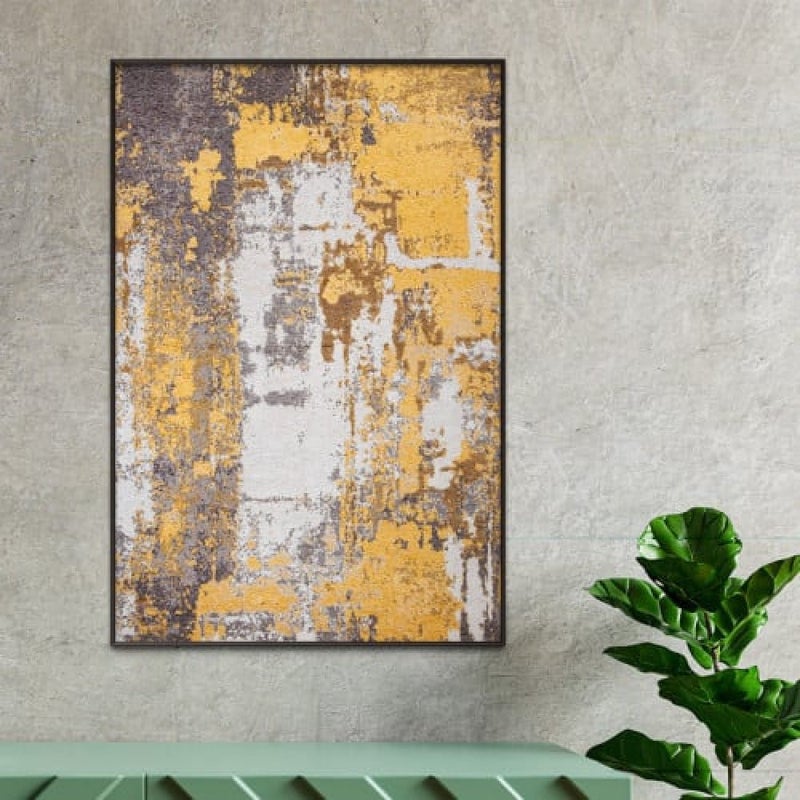 Marktna Modern design canvas painting with a hollow frame, size (60×90), one piece - Image 1