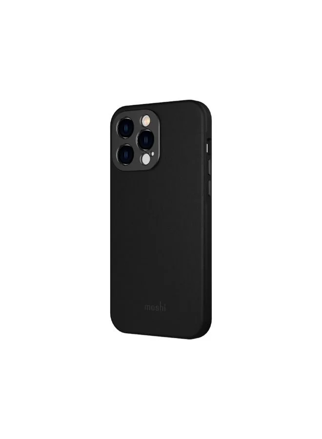 Moshi Moshi NAPA Apple iPhone 14 Pro Max 6.7" Case with MagSafe & Cam Cover - Midnight Black