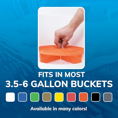 Grit Guard The Grit Guard Insert (Red) - Fits 12 inch Diameter Bucket - Image 5