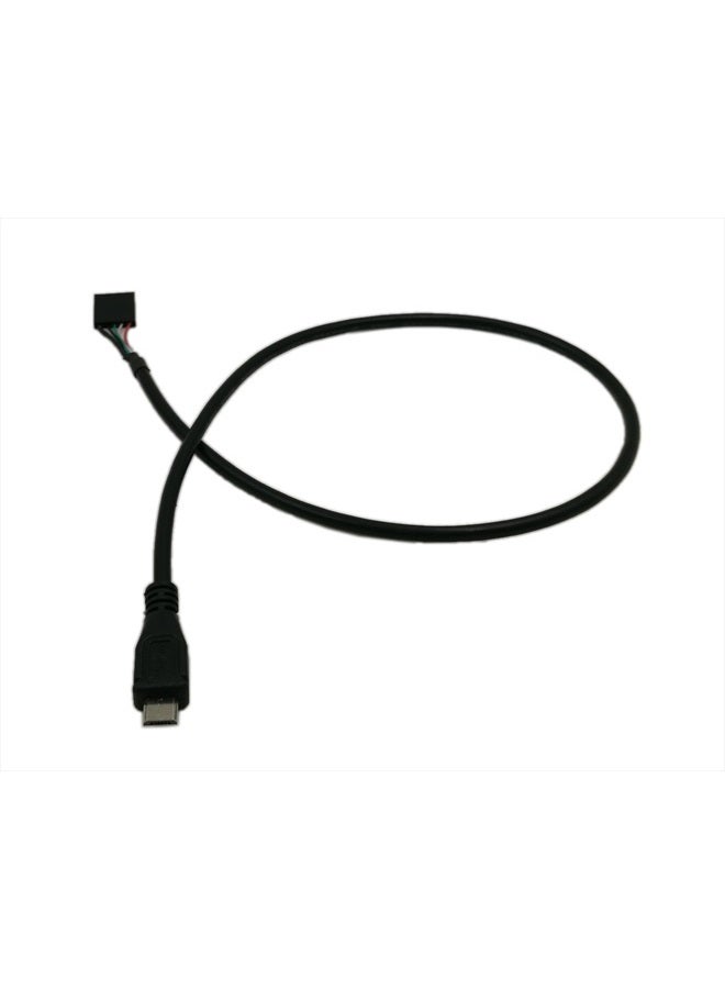 zdyCGTime 50CM Micro USB 5pin Male to 1x 5Pin Female 0.1" USB Header PCB Motherboard Cable - Image 4