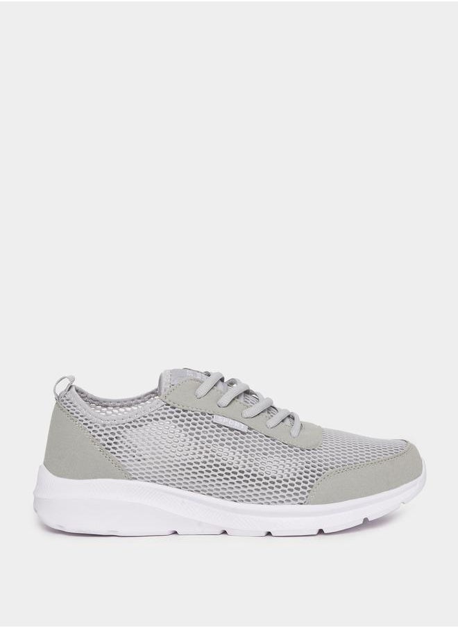 Styli Mesh Upper Wide Fit Sneakers  - Image 1