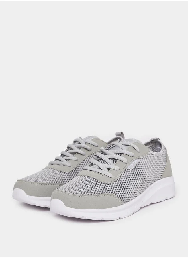 Styli Mesh Upper Wide Fit Sneakers