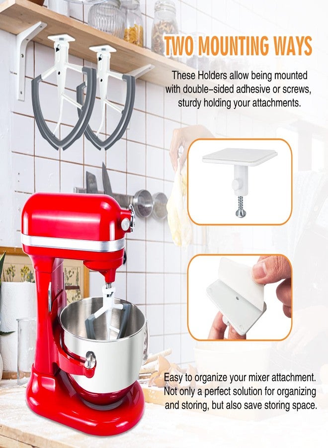 Owowong Flex Edge Beater for KitchenAid 6 QT Bowl-Lift Stand Mixer with 2 Kitchen Accessories, Flat Beater Paddle with Flexible Silicone Edges Bowl Scraper, Kitchen Aid Mixers Accessories - Image 5
