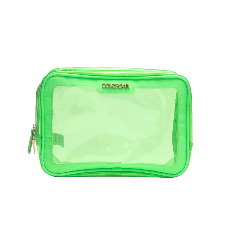 Colorbar Lips  Lashes Box Pouch Set Of Two  Neon Green - Image 2