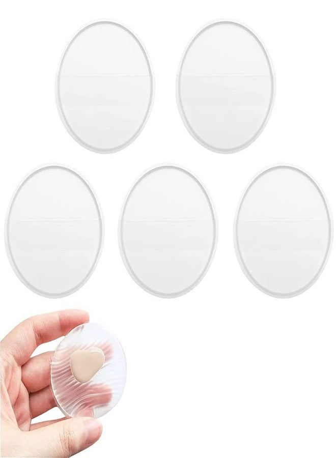 RECTYO GALLERY 6 PACK Silicone Air Puff Makeup Beauty Blender Puff Easy to Clean and Apply Makeup Cosmetic Tool for Women Girls - Image 1