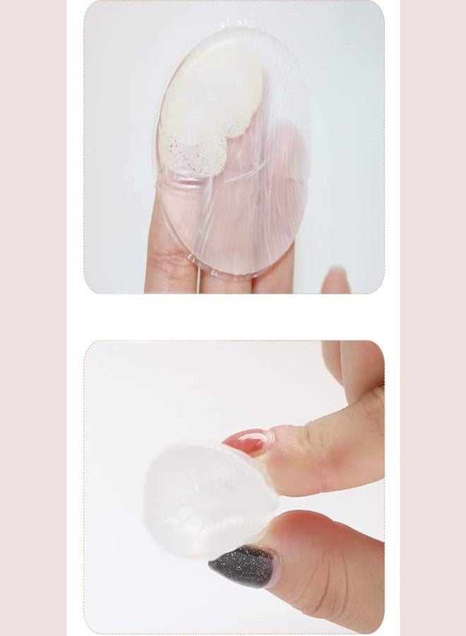 RECTYO GALLERY 6 PACK Silicone Air Puff Makeup Beauty Blender Puff Easy to Clean and Apply Makeup Cosmetic Tool for Women Girls - Image 5