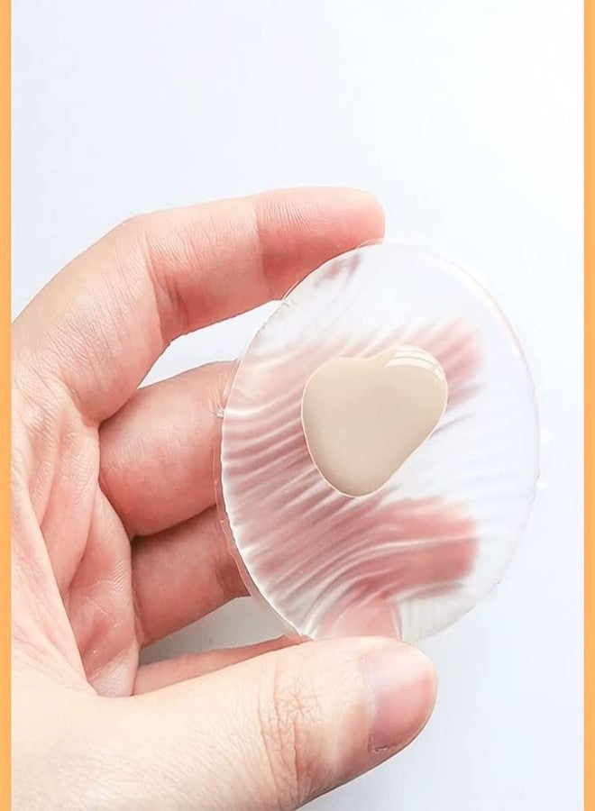 RECTYO GALLERY 6 PACK Silicone Air Puff Makeup Beauty Blender Puff Easy to Clean and Apply Makeup Cosmetic Tool for Women Girls - Image 4