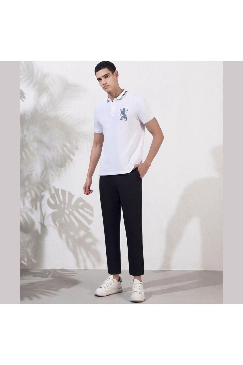 GIORDANO Men's Black Slim Straight Jogger - Image 2