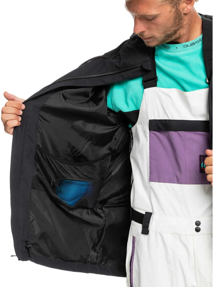 QUIKSILVER High In The Hood Men's Waterproof Snowboard Jacket EQYTJ03369