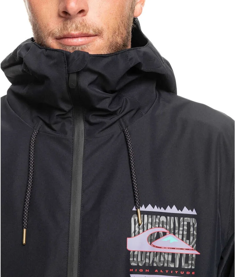 QUIKSILVER High In The Hood Men's Waterproof Snowboard Jacket EQYTJ03369