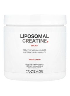 Codeage Codeage, Sport, Liposomal Creatine Powder, Unflavored, 5.29 oz (150 g)  - Image 1