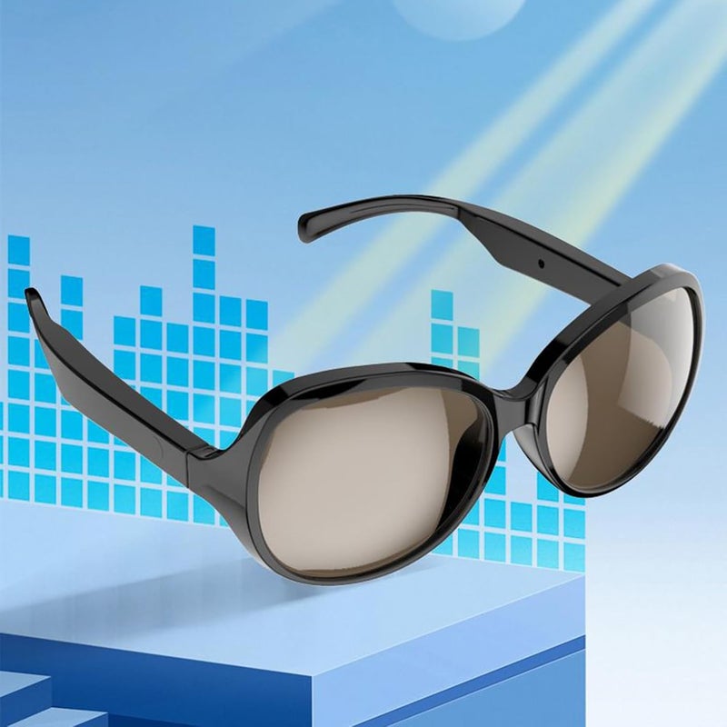 Smart Translation Glasses - Wireless Sunglasses,Smart Audio Glasses with Noise-Canceling Microphone,for Calling Men Driving Meeting Travel Sports Game Game - Image 5