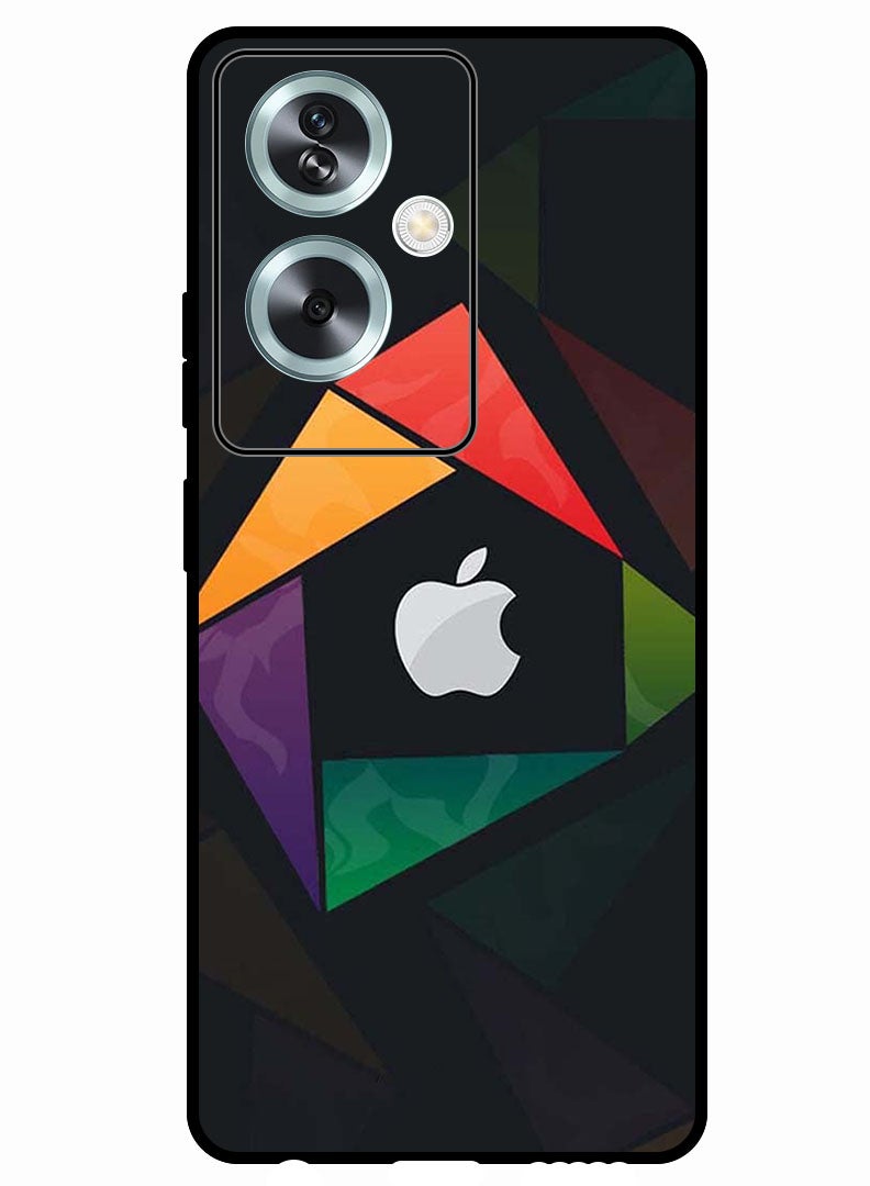 Theodor Protective Case Anti Scratch Shock Proof Bumper Cover For Oppo A79 5G Triangle - Image 1