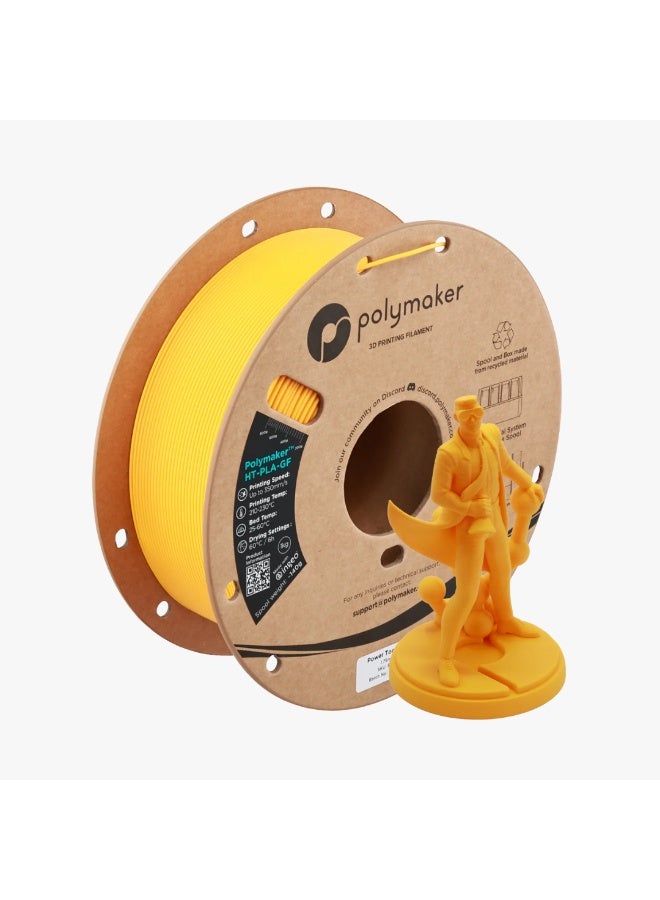 Polymaker HT-PLA-GF Power Tool Yellow Filament 1.75mm