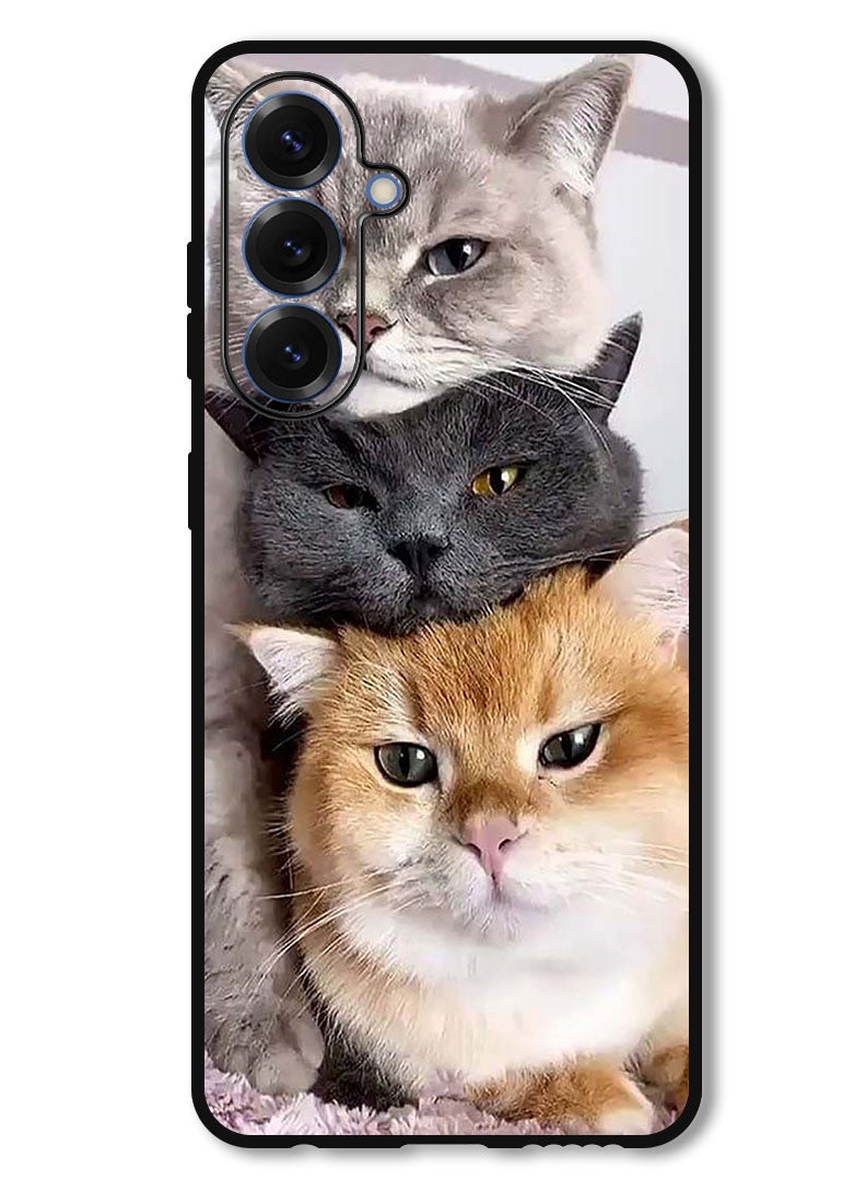 Theodor Protective Case Anti Scratch Shock Proof Bumper Cover For Samsung Galaxy S25 Cats - Image 1