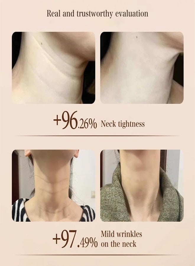 VENROCK Neck Firming Cream - Tightening & Lifting Moisturizer for Sagging Skin & Crepey Texture - Anti-Aging Hydrating Cream with Niacinamide & Shea Butter for Neck, Chest & Décolleté - 1.76 oz - Image 3