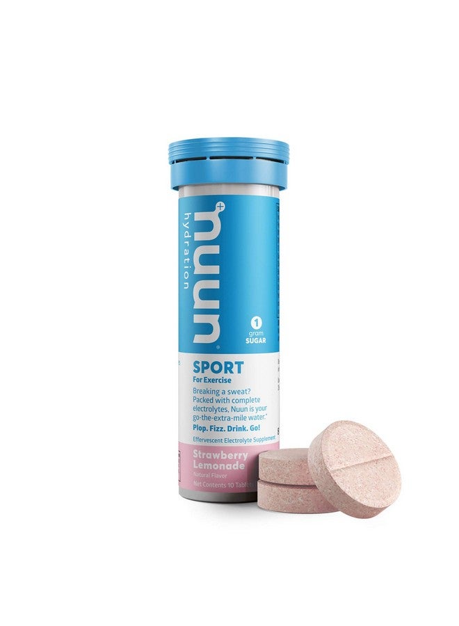 Nuun Hydration Strawberry Lemonade Electrolyte Drink Tablets (2 Tubes Of 10 Tabs) - Image 2
