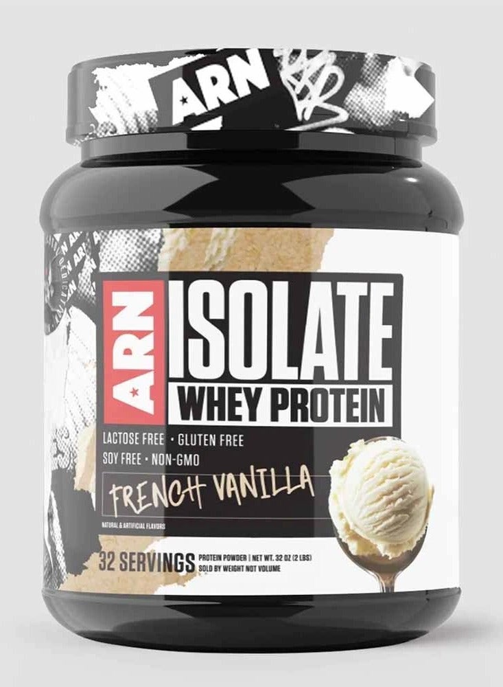ARN, Isolate Whey Protein 32 Servings 2lbs -  French Vanilla