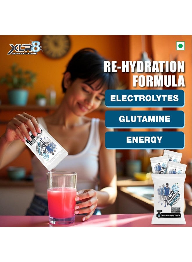 XLR8 Electrolytes Powder | Energy Drink Hydration Powder - Watermelon, 300g & Shaker | Isotonic Gym Workout & Endurance Supplement - Image 2