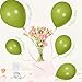 SCMDOTI Green Balloons Different Sizes Scmdoti Teender Green Balloons 18 12 10 5 Inches Greens Balloon Garland Arch for Wild One Party Birthday Baby Shower Bridal Shower Wedding DecorationsTenderGreen - Image 4