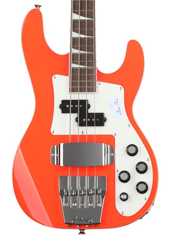 Jackson X Series Concert Bass CBXNT DX IV Rocket Red Laurel Fingerboard
