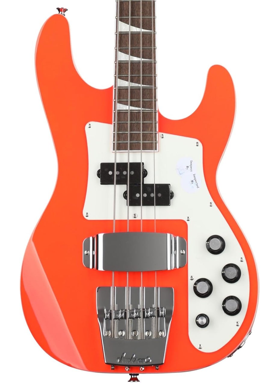 Jackson - Jackson X Series Concert Bass CBXNT DX IV Rocket Red Laurel Fingerboard - Image 1