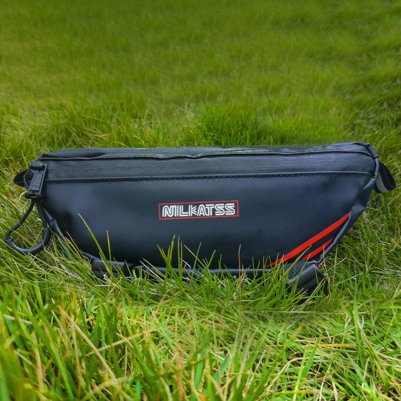 Nilkatss Dirt Bike Handlebar Bag - Waterproof & Durable Motorbike Tool Bags, Fits Light Bee Sur Ron S/X/ X160/ X260 Segway Talaria Sting, Secure Storage for Keys, Wallet & Phone - Image 2
