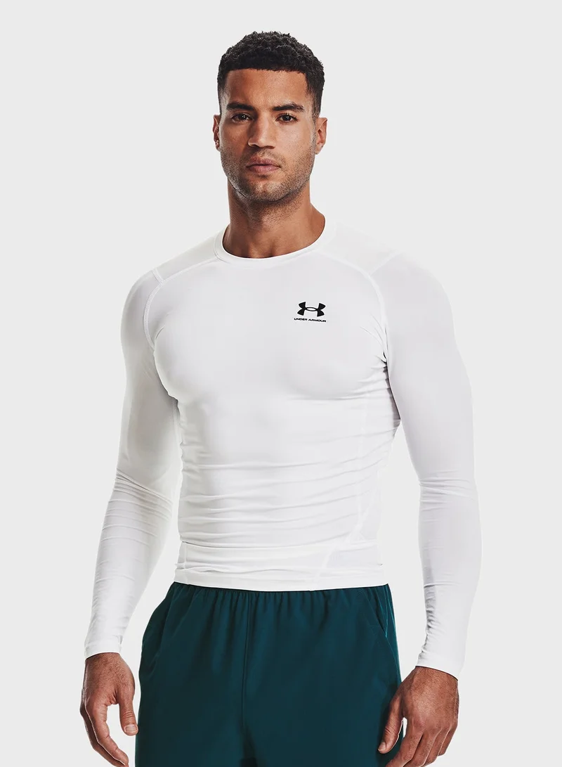 اندر ارمر تيشيرت رياضي بقصة مضغوطة
