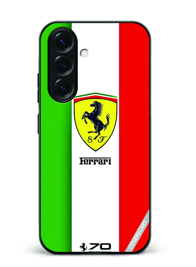 COVERSCART Protective Case Cover For Samsung Galaxy A56 Ferrari Design Multicolour