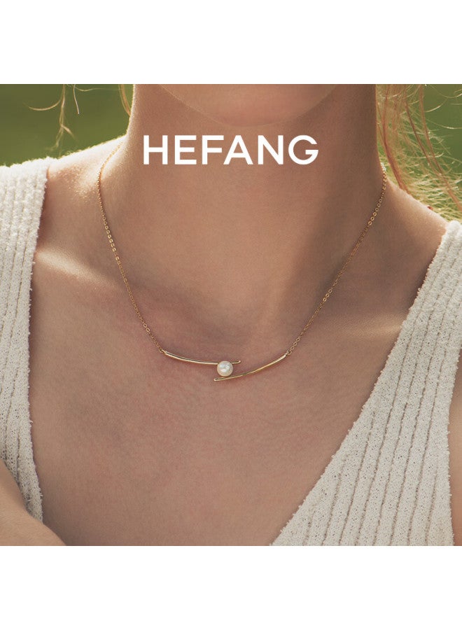 Hefang elry, Chopstick Lock Necklace, Silver Women's Elegant Birthday And New Year Gift For Girlfriend - Image 2