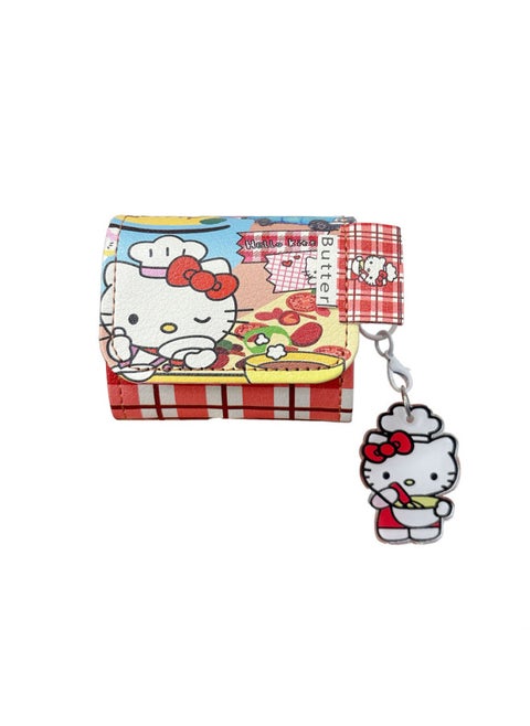 Suitable For HuaweiFreeClip Headphone Set Cartoon Full Cover Leather Pattern Soft Case For Huawei6i/SE2 Wireless Bluetooth Pendant-Color:All-inclusive Leather Pattern + Pendant-chef Kt Cat-Model:Universal For HuaweiFreebuds Pro3/pro4 (protective Case)
