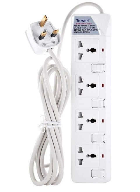 Tersen Extension Socket with 5m Wire - 914-5m