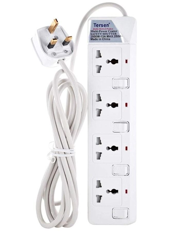 TERSEN - Tersen Extension Socket with 5m Wire - 914-5m - Image 1