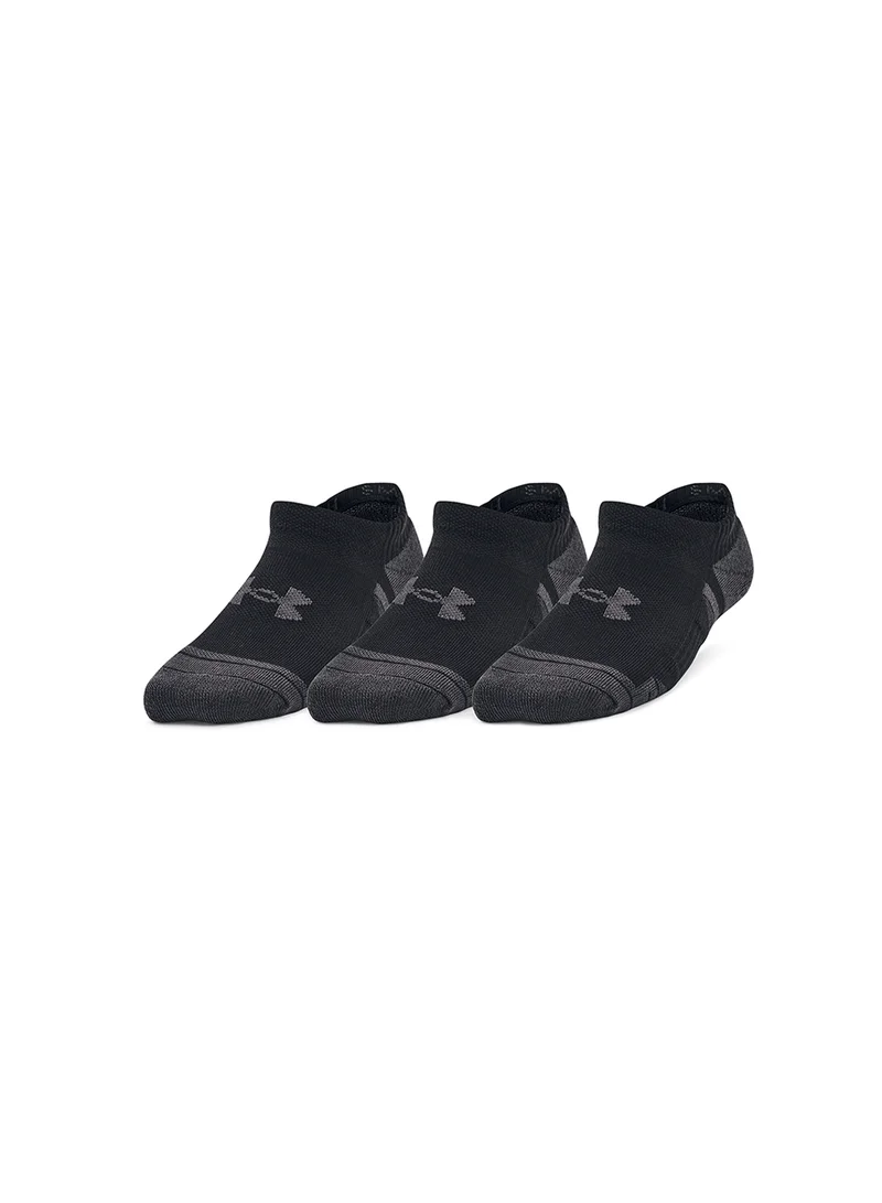 UNDER ARMOUR 3 Pack Performance Tech No-Show Socks