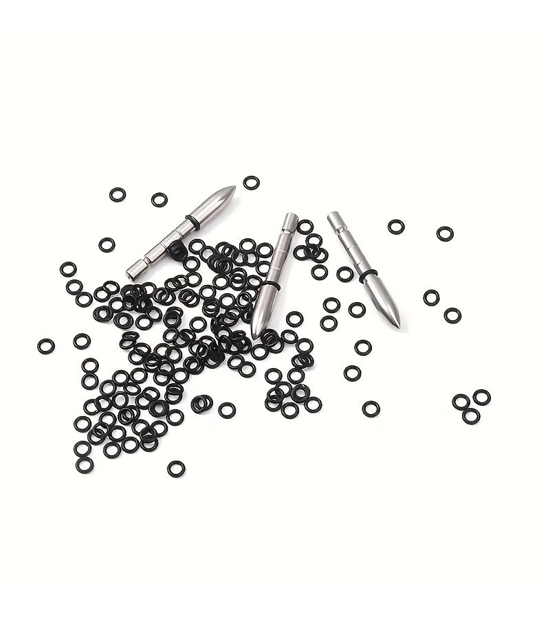 حلقات O-Ring سوداء 60 قطعة غسالات مطاطية متينة للرياضات الخارجية - Image 3