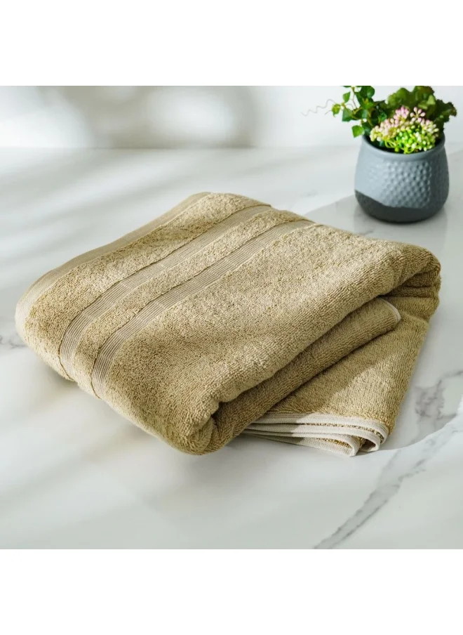 DANUBE HOME Ideal High Bulk Bath Sheet 90x150 Cm Beige