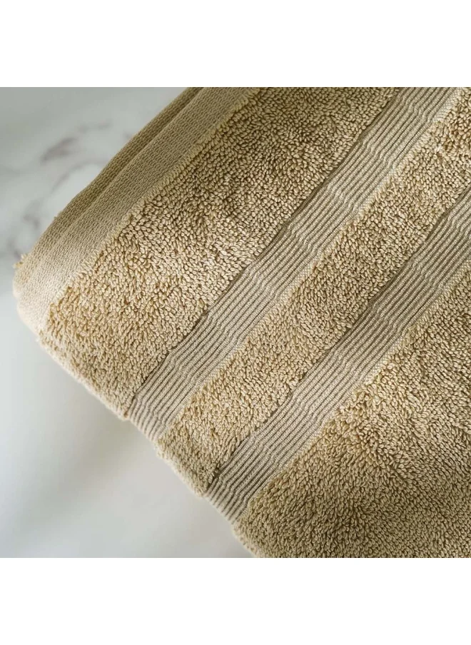 DANUBE HOME Ideal High Bulk Bath Sheet 90x150 Cm Beige