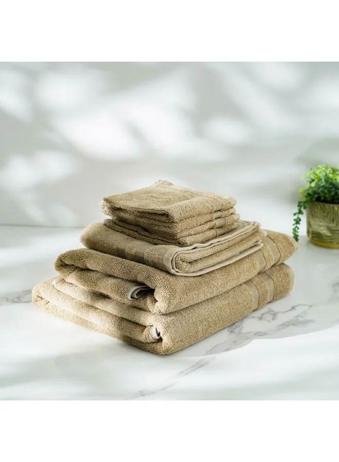 DANUBE HOME Ideal High Bulk Bath Sheet 90x150 Cm Beige