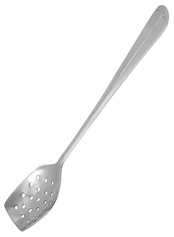 Lindy's Stainless Steel Perforated Stir Spoon, Silver (SCSP) - Image 1