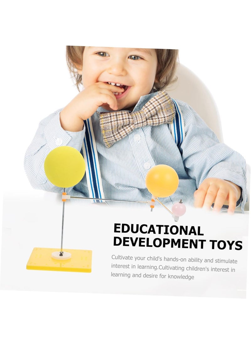 Vaguelly - Vaguelly 3sets EarthMoon Orbital Model Educational Kits Planetarium Demonstration Tool for Classroom Learning Science Exploration - Image 1