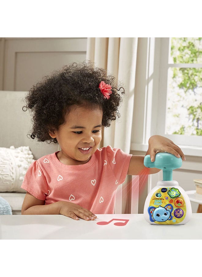 vtech Learning Lights Sudsy Soap, Handwash, Interactive And Developmental Toy With Sounds And Music, For Boys And Girls, Suitable For Ages 3 Months+  - Image 4
