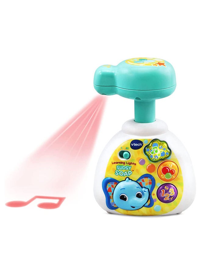 vtech Learning Lights Sudsy Soap, Handwash, Interactive And Developmental Toy With Sounds And Music, For Boys And Girls, Suitable For Ages 3 Months+  - Image 3