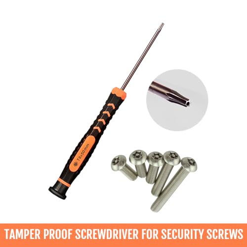 TECKMAN T8 Torx Screwdriver,TECKMAN TR8 Torx Security Screwdriver for Macbook,HDD,PS3,PS4,Xbox one and Xbox 360 Controllers Repair - Image 4