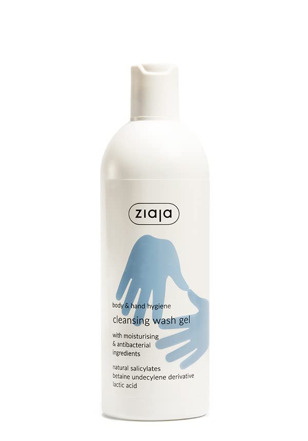 Ziaja Cleansing Wash Gel With Moisturizing And Antibacterial Ingredient (400 Ml) - Image 1