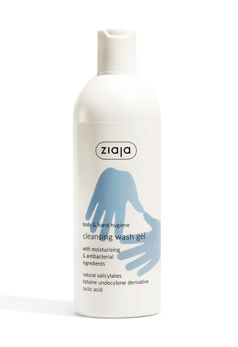 Ziaja Cleansing Wash Gel With Moisturizing And Antibacterial Ingredient (400 Ml) - Image 2